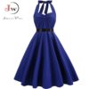 Retro Polka Dot Hepburn Vintage Dress Dress Women's Women's Clothing