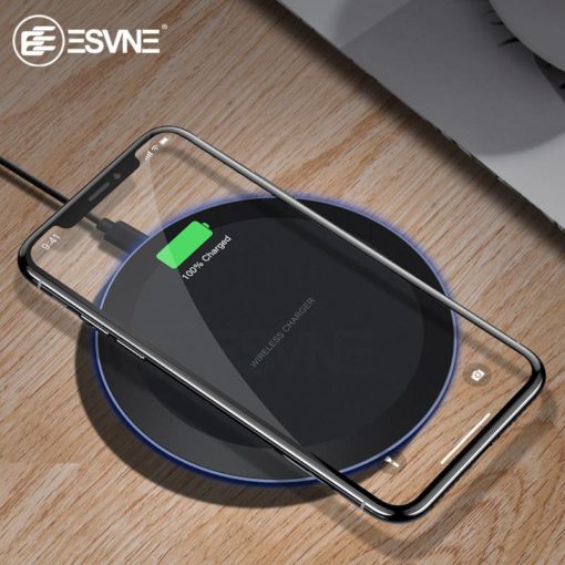 ESVNE 10W Fast Wireless Charger Cell Phones & Accessories Consumer Electronics
