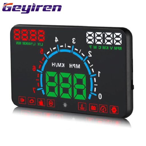 Head Up Display Car HUD Head-up Displays Vehicle Universal Car Electronics Accessories HD Speed Digital Projector OBD E350 Auto Parts and Accessories Car Electronics General Merchandise
