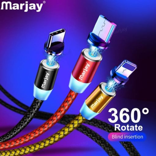 Magnetic Micro USB Cable For iPhone, Samsung Fast Charging Magnet Charger Cell Phones & Accessories Consumer Electronics