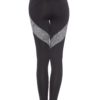 Sexy Stitching Leggings Elbows For Fitness Bottoms Women's Women's Clothing