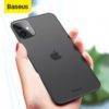 Baseus 0.4mm Super Thin Phone Case For iPhone 11 Cell Phones & Accessories 