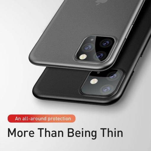 Baseus 0.4mm Super Thin Phone Case For iPhone 11 Cell Phones & Accessories