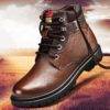 Genuine Leather Snow Waterproof Boots Men's Shoes Shoes 