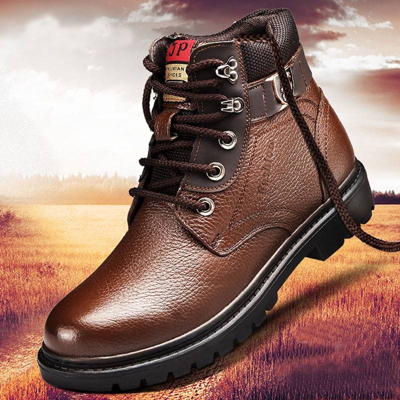 Genuine Leather Snow Waterproof Boots | Liquidation Square