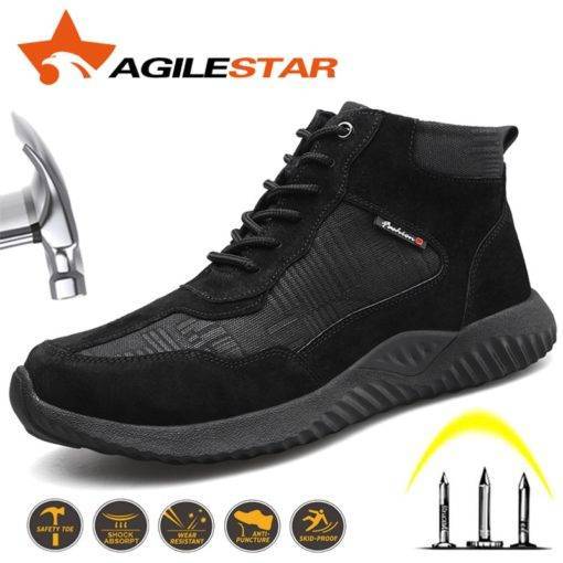 Industrial Work Safety Shoes Steel Toe Men's Shoes Shoes