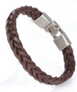 Men’s Weave Bandage Leather Bracelet Budget Friendly Accessories