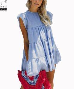 Mini Streetwear Style Sleeveless Regular Waist Casual Pullover Dress Dresses Women's Women's Clothing