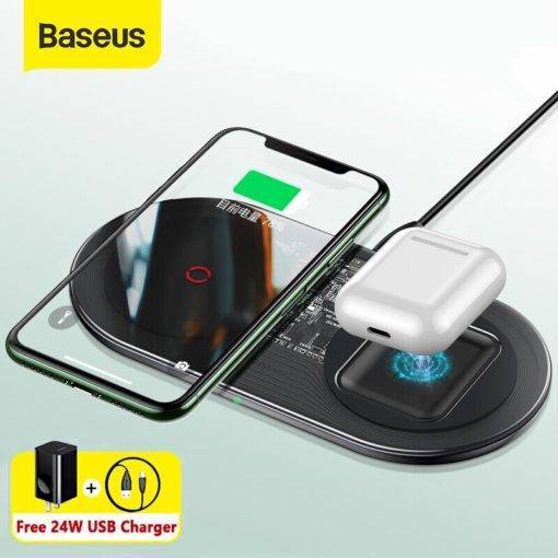 Baseus 20W Fast Qi Wireless Charger Cell Phones & Accessories