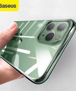 Baseus High Transparent Silicone Case For iPhone 11 Pro Cell Phones & Accessories