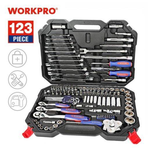 123 Pieces Hand Tools for Car Repair Hand Tools