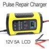 12V 5A Pulse Repair Charger with LCD Display Cool Tech Gadgets 