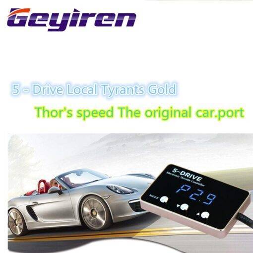 GEYIREN Car electronic throttle controller for modify tune grooming maintain refit beauty service center Auto gas pedal booster Auto Parts and Accessories Car Electronics General Merchandise