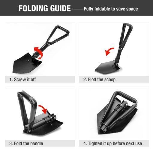 Military Tactical Folding Shovel Lawn & Garden