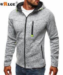 Personality Zipper Sweatshirt Solid Color Hoodies & Sweatshirts Men's Men's Clothing