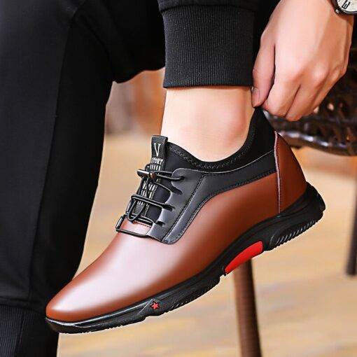 Misalwa Men Luxury Platform Elevator Shoes Men's Shoes Shoes