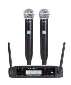 Professional UHF Dual Wireless Microphone System Cool Tech Gadgets