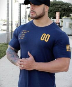 Mens Bodybuilding Cotton T-shirt Tops & Tees
