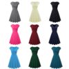 V-neck bodycon casual dress elastic cotton sexy sundress beach holiday plus size party dresse Dresses Women's Women's Clothing 