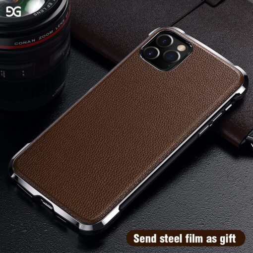 Ultra Thin Leather Case For iPhone Cell Phones & Accessories