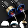Dual USB Car Charger 5V/3.1A With LED Display Cool Tech Gifts