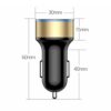 Dual USB Car Charger 5V/3.1A With LED Display Cool Tech Gifts