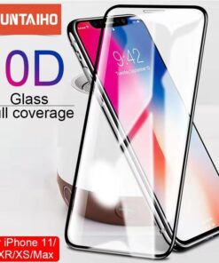 10D protective glass for iPhone X, XS, 6, 6S, 7, 8 plus Cell Phones & Accessories Consumer Electronics