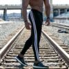 2019 Men’s Casual Fitness Joggers Pants Gyms Stretch Cotton Men Skinny Sweatpants Slim Workout Zipper ankle trousers men Men's Men's Clothing 