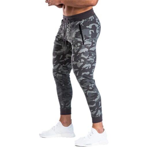 2019 New Bodyboulding Mens Pants Gyms Sweatpants Brand Clothing Cotton Camouflage Trousers Casual Elastic Fit Joggers Men's Men's Clothing