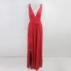 Justchicc Red Evening Party Long Dress Dresses Women's Women's Clothing