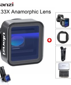 Anamorphic Lens For iPhone 11 Pro 1.33X Wide Screen Cell Phones & Accessories Consumer Electronics