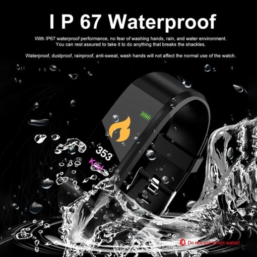 Waterproof Smart Bracelet Color Screen New Collection Mens Watches