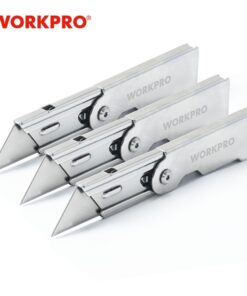 3PC Folding Utility Stainless steel Knife Tools & Machinery Hand Tools