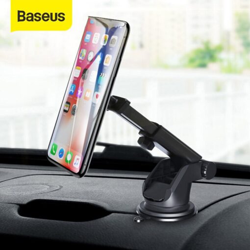 Baseus Telescopic Car Phone Holder For iPhone Cell Phones & Accessories