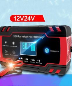 Car Battery Charger Fully Automatic 12V 8A-24V 4A Cool Tech Gifts