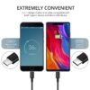 2 In 1 USB Type C Charging Cable Cell Phones & Accessories