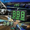 Head UP Display GPS Speedometer Display Digital Projector Auto Electronics Speed Display Car GPS Overspeed Alarm ZIQIAO C80 Auto Parts and Accessories Car Electronics General Merchandise 