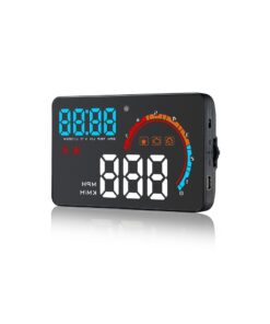 4Inch Car Head-up Display Windscreen Projector OBD Scanner Speed Fuel Warning Alarm Diagnostic Tool Car Electronics Accessories Auto Parts and Accessories Car Electronics General Merchandise