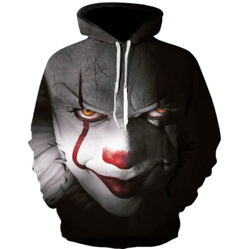 Clown Hoodie Streetwear Hoodies & Sweatshirts Men's Men's Clothing