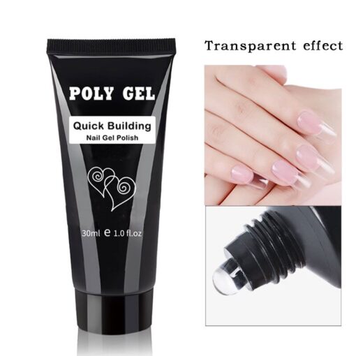14pcs/set Poly Gel Set LED Clear UV Gel Varnish Nail Polish Our Best Sellers Cosmetics