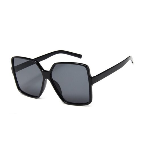 Women Black Oversize Square Sunglasses Women's Accessories Accessories