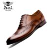 DESAI Brand Full Grain Leather Men Oxford Shoes Men's Shoes Shoes 