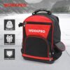 17” Backpack Waterproof Organizer Bag 60-Pocket Hand Tools